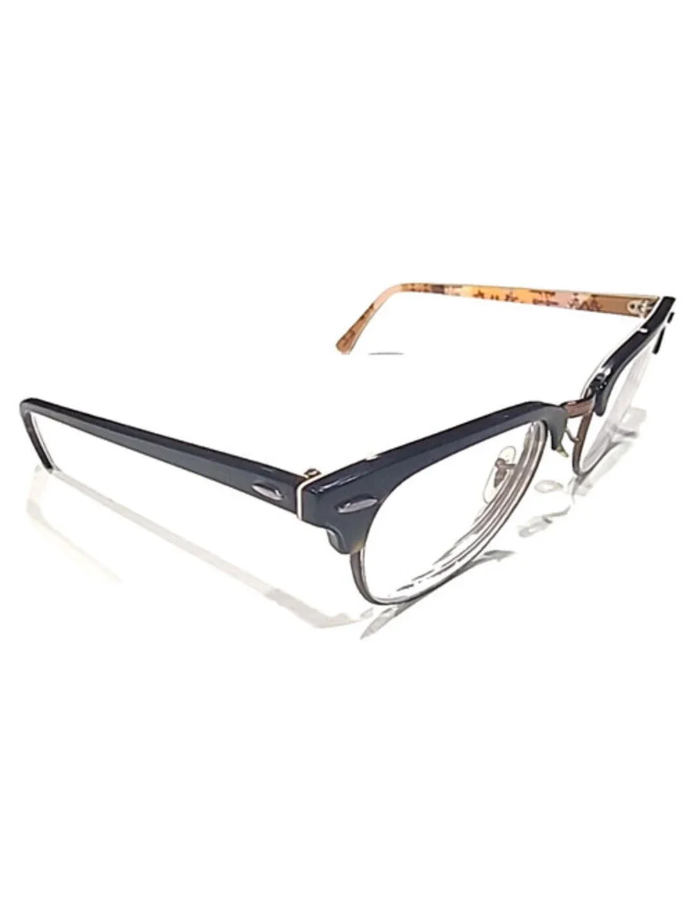 Ray Ban RB5154 5650 Tortoise Round Clubmaster Eyeglasses Frame 49-21 140